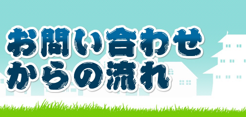 お問い合わせからの流れ